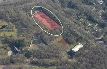 locatie tennisbaan met melkhuisje